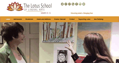 Desktop Screenshot of lotusla.org